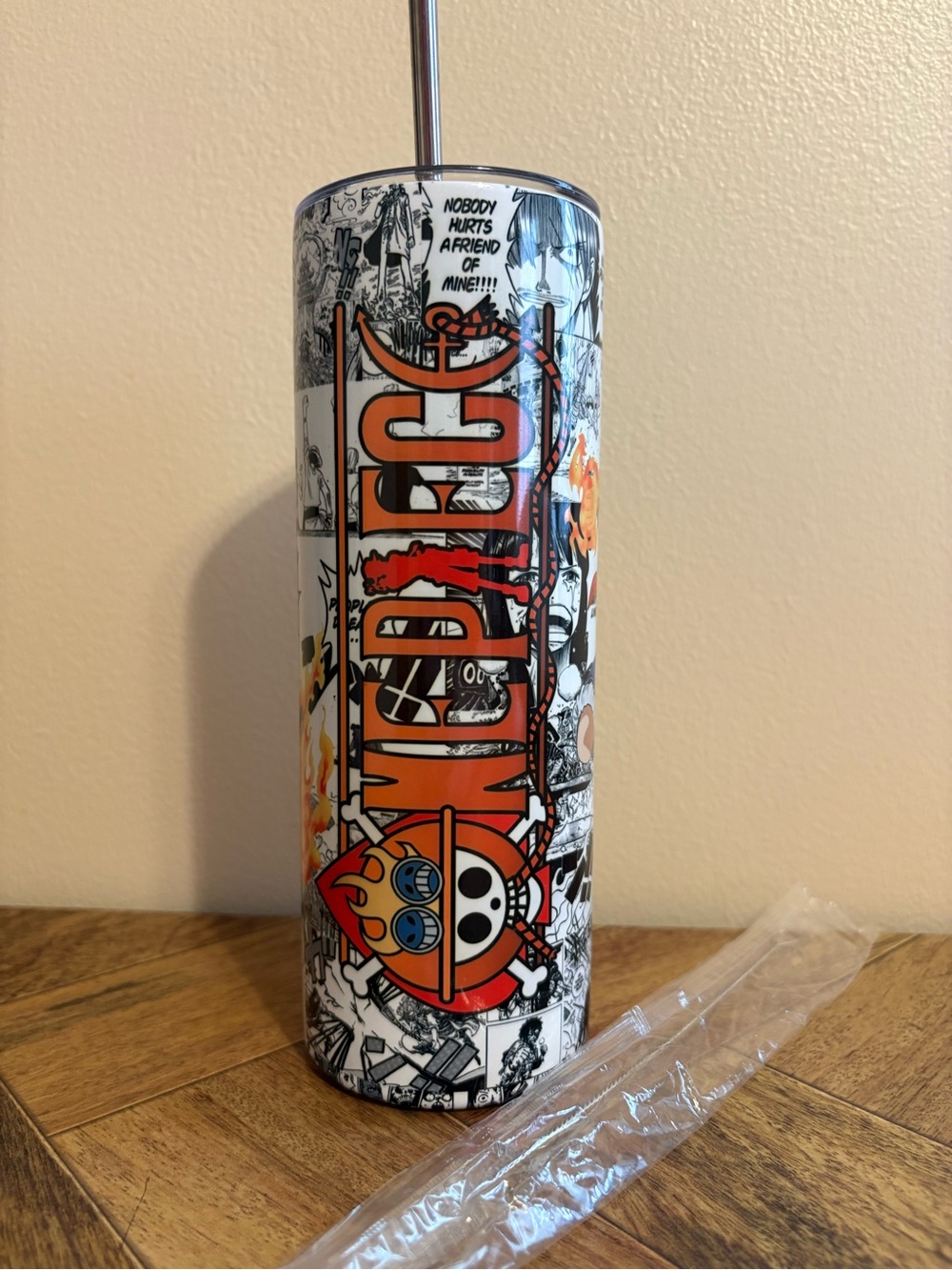 One Piece Stainless Steel Skinny Tumbler Cup